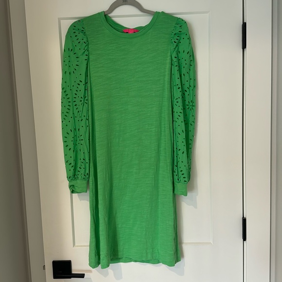 Green Lily Pulitzer spring/summer dress.  Good condition - Picture 1 of 6